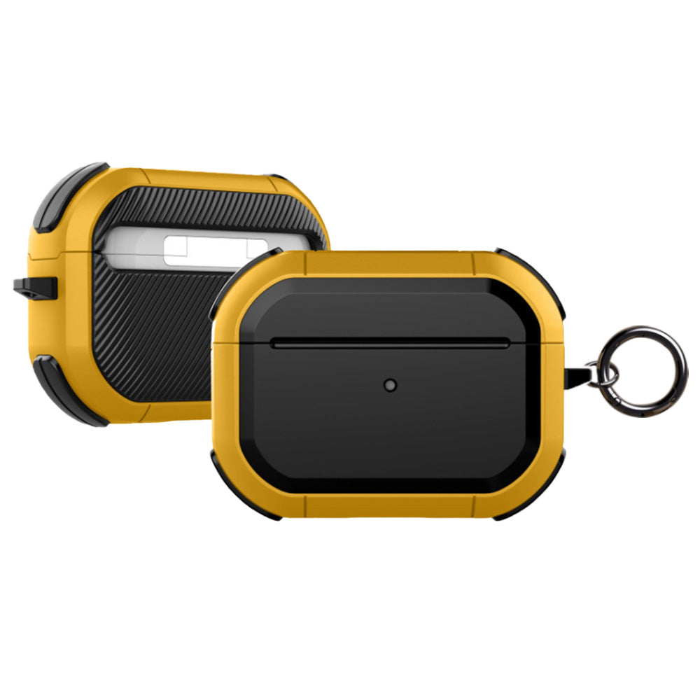 Compatible with Apple, Anti-drop airpods pro protective shell carbon fiber