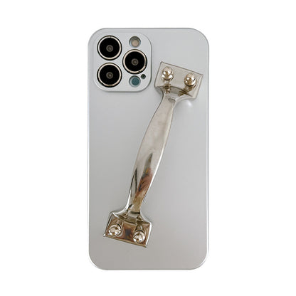 Tpu Back Cover Spoof Door Handle Phone Case