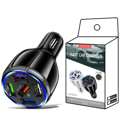 QC30 Car Mobile Phone 5usb Car Charger