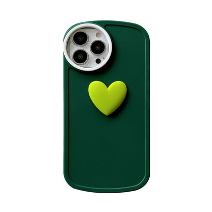 Simple And Small Love Phone Case Anti Drop