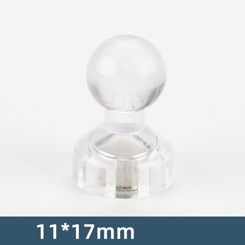 Plastic Magnetic Nail Magnetic Absorption Color Transparent Small