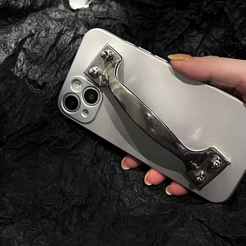 Tpu Back Cover Spoof Door Handle Phone Case