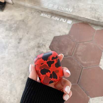 Camouflage Pattern Earphone Cover Water Sticker Design