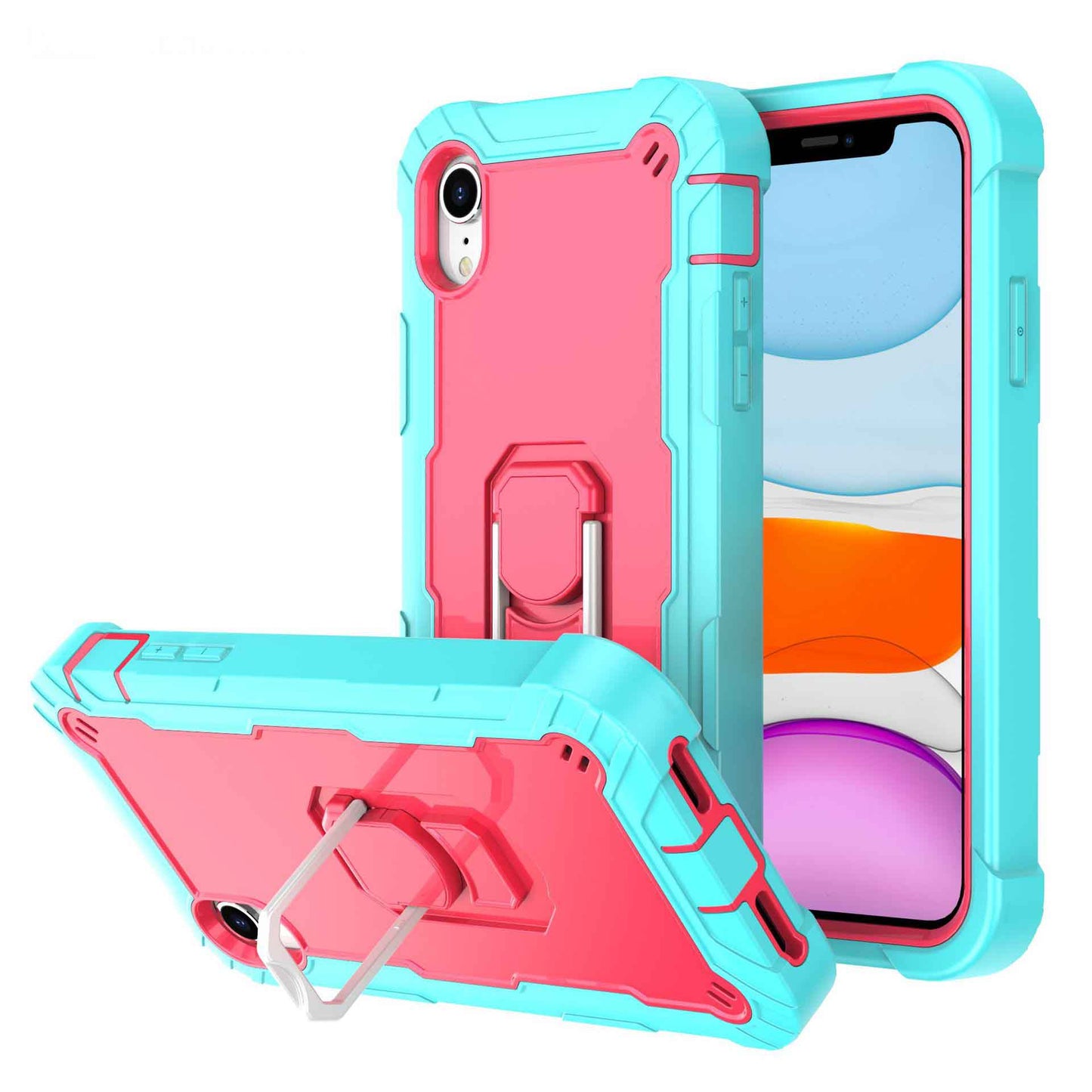 Fashion Simple Pure Color Silicone Phone Case