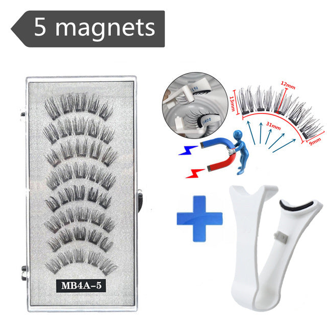 Magnetic 3D Magnetic Eyelash Natural Curling Super Soft