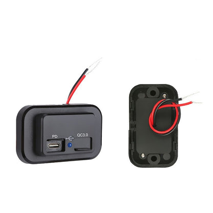 New QC3.0 Modified Car Charger TYPE-C Car Charger