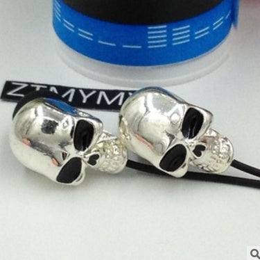 MYMY in-ear skull headphones color metal bones Devil Christmas earplugs Amazon WISH special