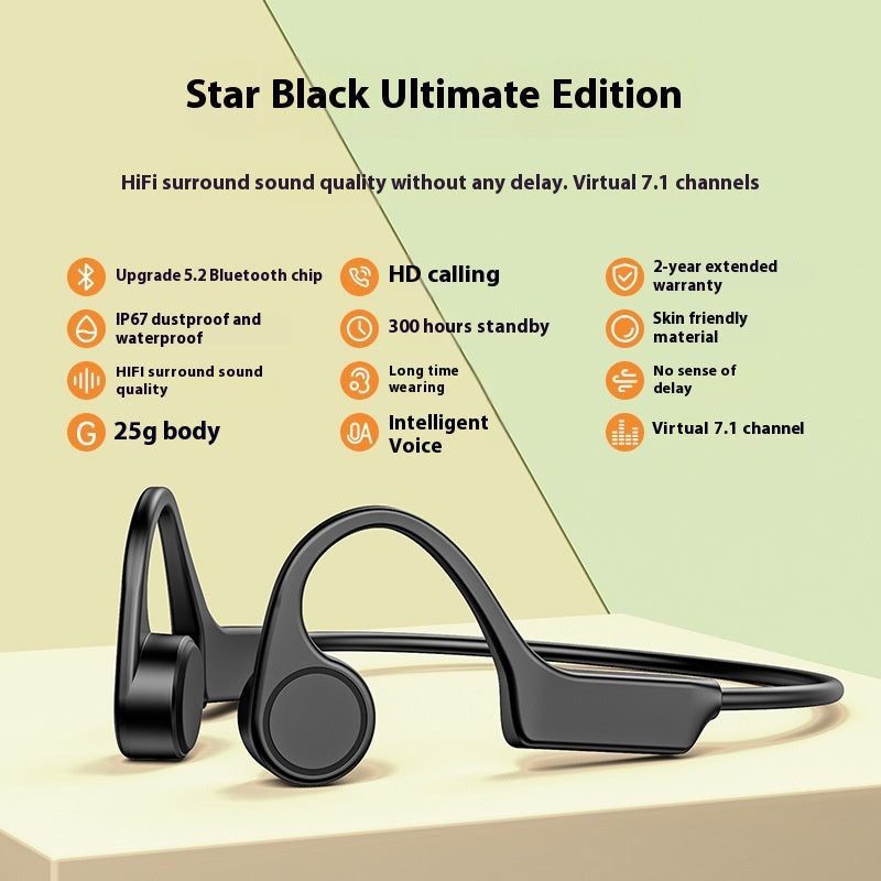 X4 Second Generation Bluetooth Headset For Bone Conduction Non In-ear
