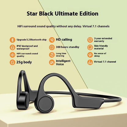 X4 Second Generation Bluetooth Headset For Bone Conduction Non In-ear