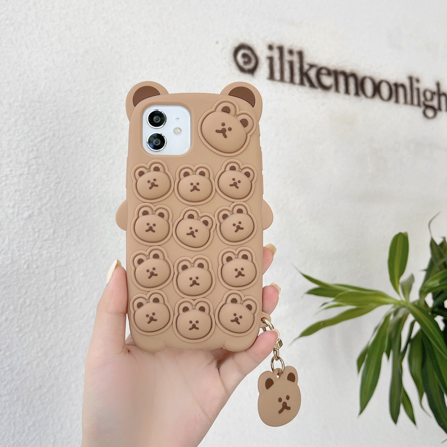 Personalized Fashion Press Bear Mobile Phone Case