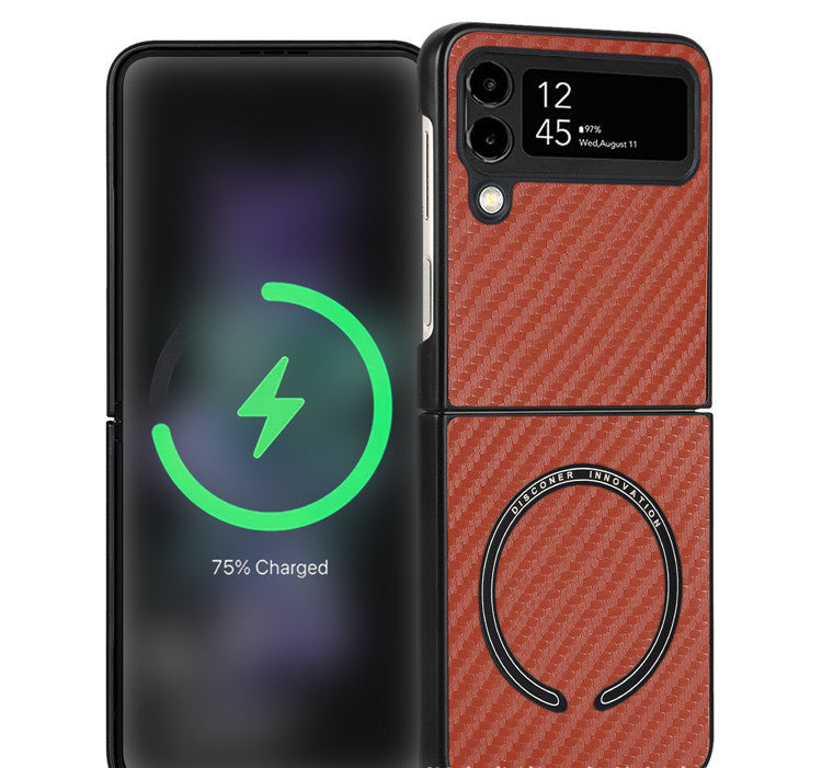 Carbon Brazing Wireless Magnetic Magnetic Shell Protective Cover