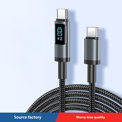 Fast Charge Data Cable Suitable For Charging Digital Display Data Line Type-c Charging Cable