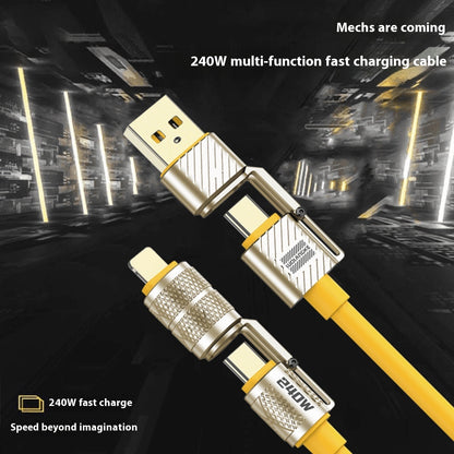 Suitable For New 240W Four-in-one Data Cable PD Fast Charge