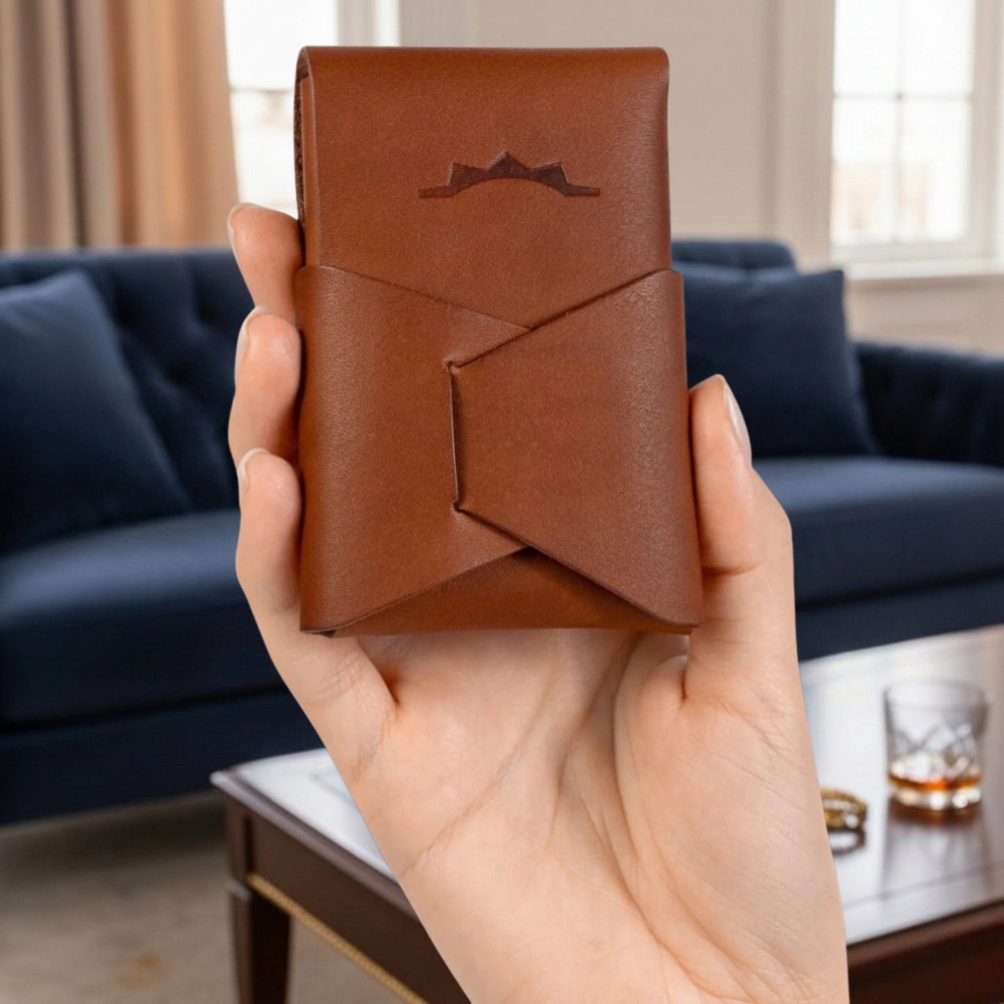 Porte-cartes Origami