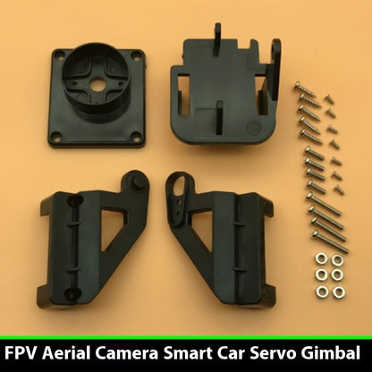 Servo Gimbal Dual Axis Ultrasonic FPV Camera Smart Car Mounts