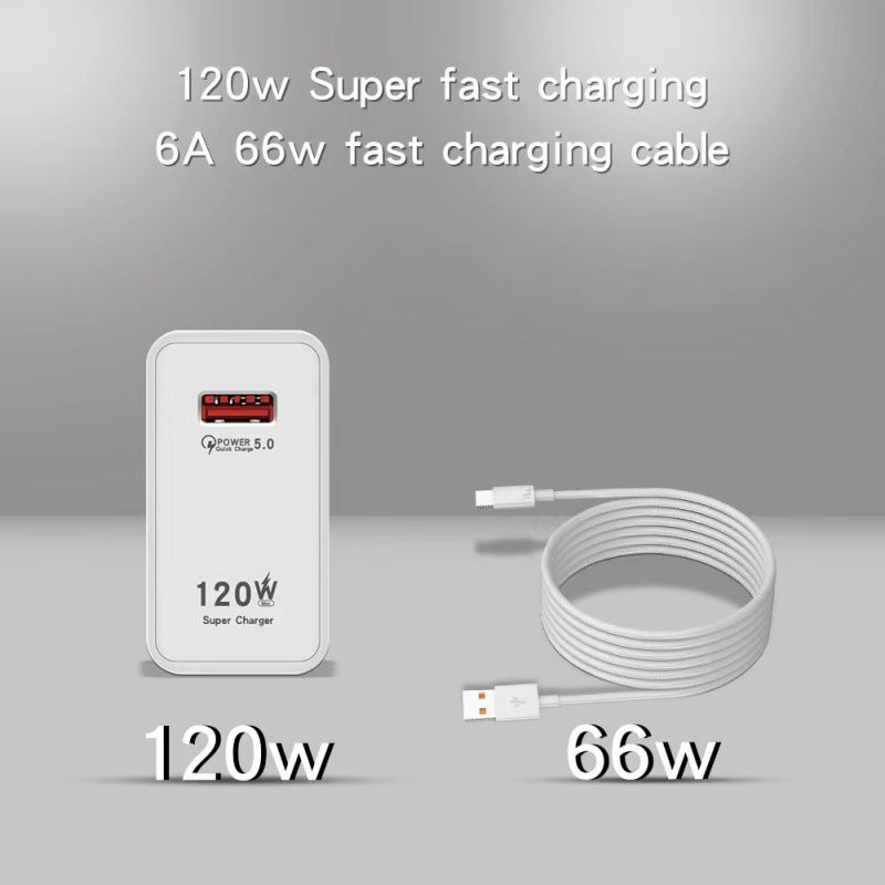 120W Charger Super Fast Charge Suit