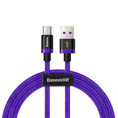 Purple Gold Red Flash Charging Data Cable