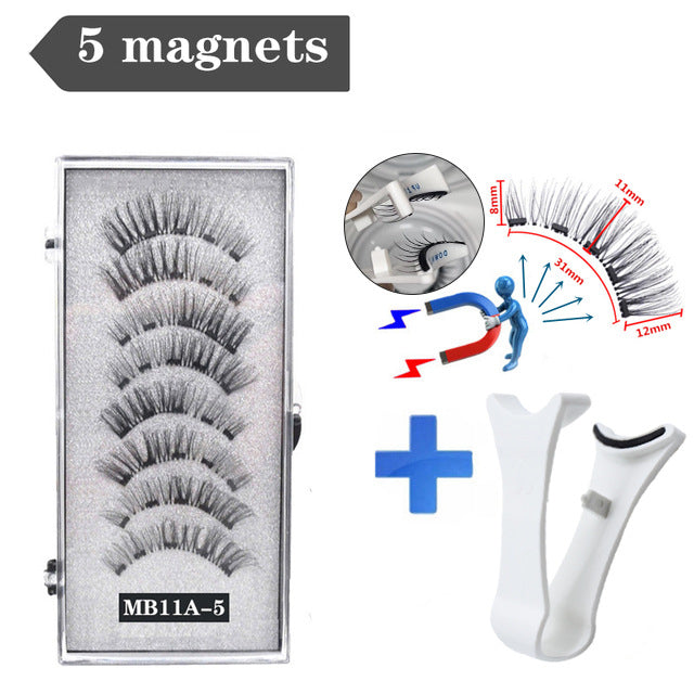 Magnetic 3D Magnetic Eyelash Natural Curling Super Soft