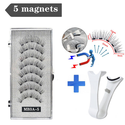 Magnetic 3D Magnetic Eyelash Natural Curling Super Soft