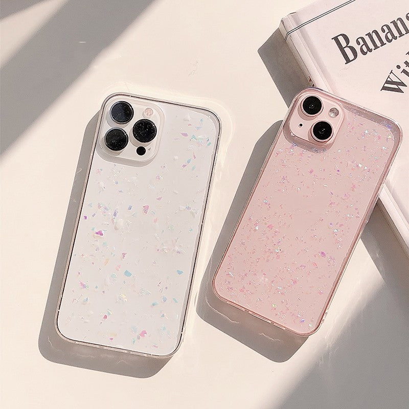 Transparent Drip Glue Mobile Phone Case