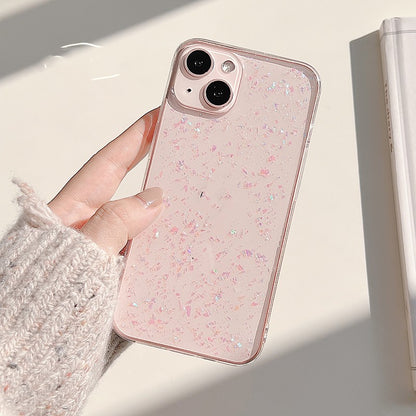 Transparent Drip Glue Mobile Phone Case