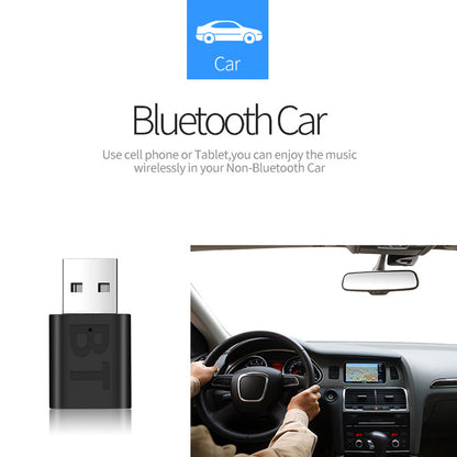 Bluetooth 5.0 Audio Receiver Transmitter Two-In-One Bluetooth Adapter Car Speaker Computer TV Transmitter