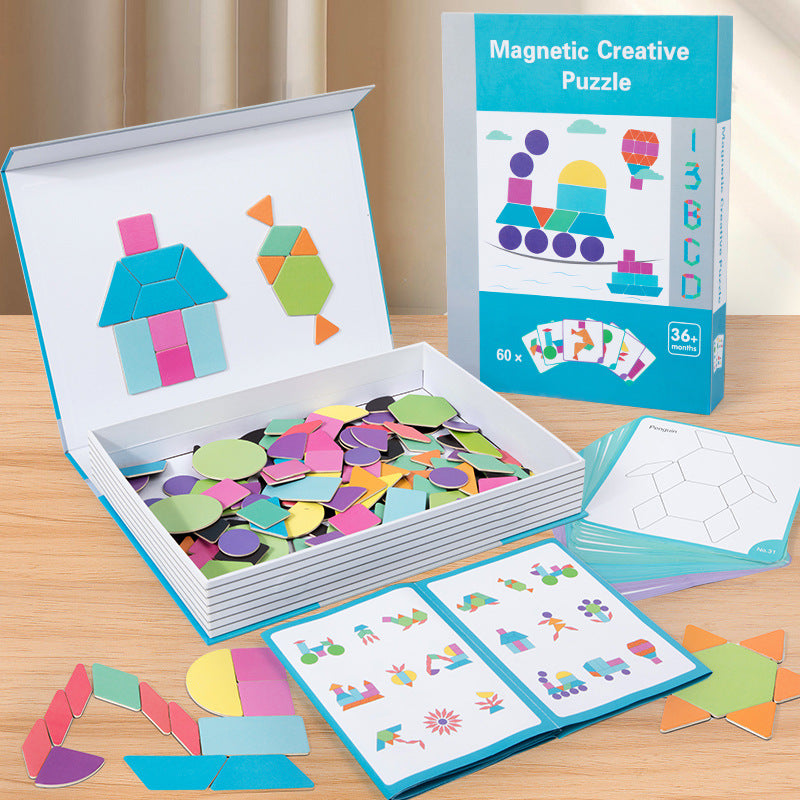 Children's Magnetic Creative Graphics Magnetic Puzzle
