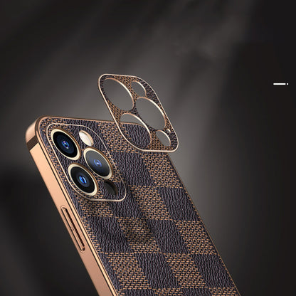 All-inclusive Plaid Shatter-resistant Phone Case