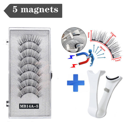 Magnetic 3D Magnetic Eyelash Natural Curling Super Soft
