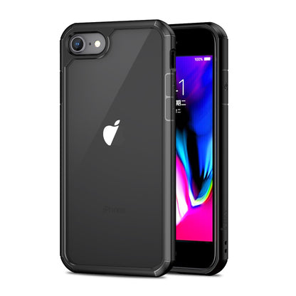 Compatible with Apple , Anti-fall transparent mobile phone case