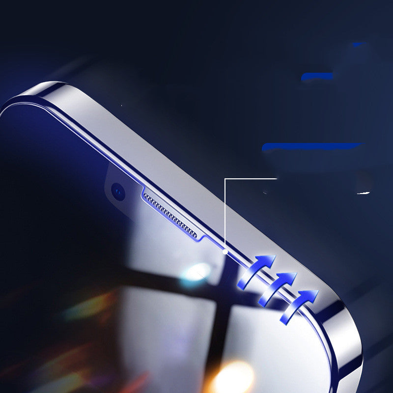 Mobile Phone Tempered Film With Sticker