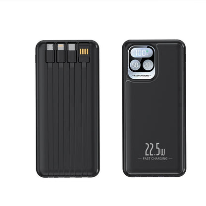 Power Bank With Cable Fast Charge Mini Shared Power Bank