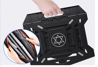 Portable Folding Notebook Stand Bracket Desktop Office Computer Can Lift Portable Radiator Increase Base