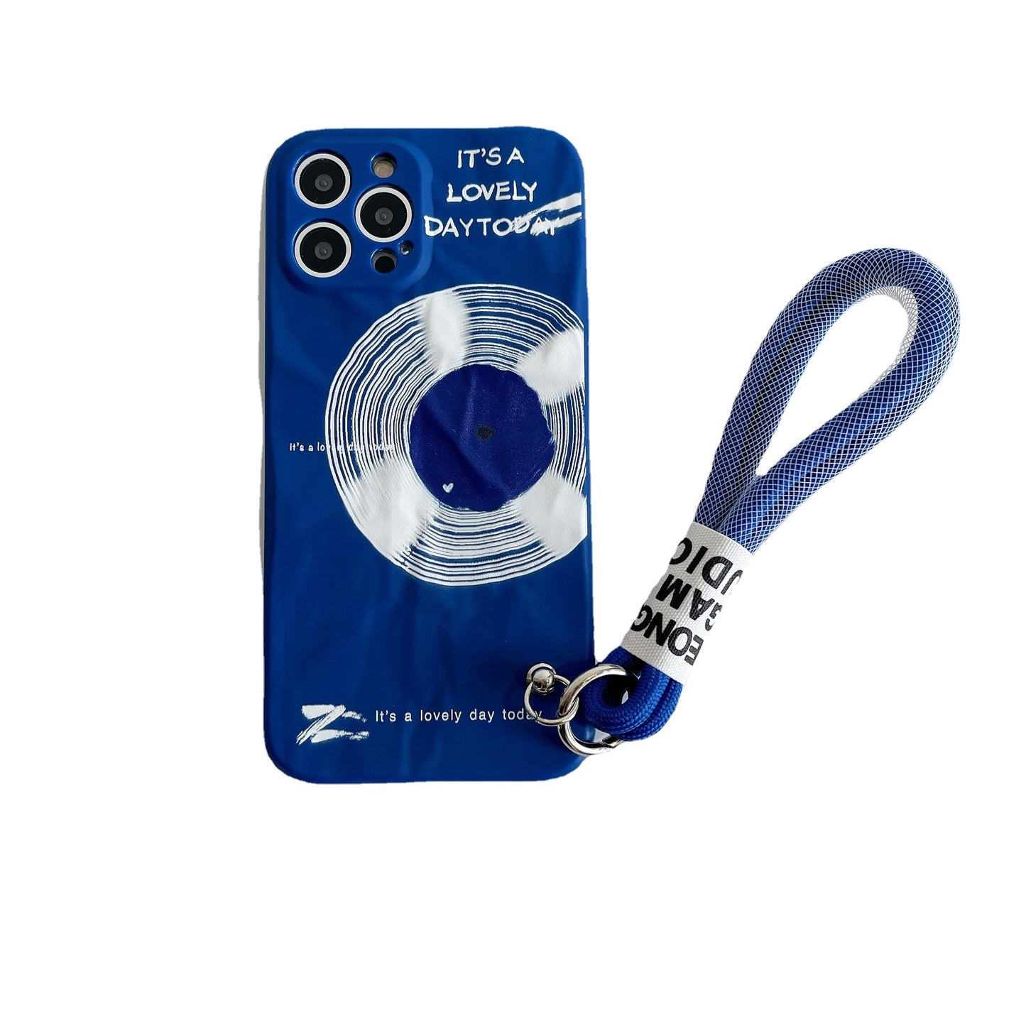 Personality Klein Blue CD Anti-drop Phone Case