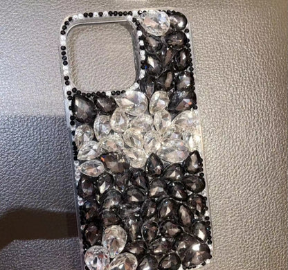 Phone Case New Full Diamond Rhinestone Gem All-inclusive Drop-resistant