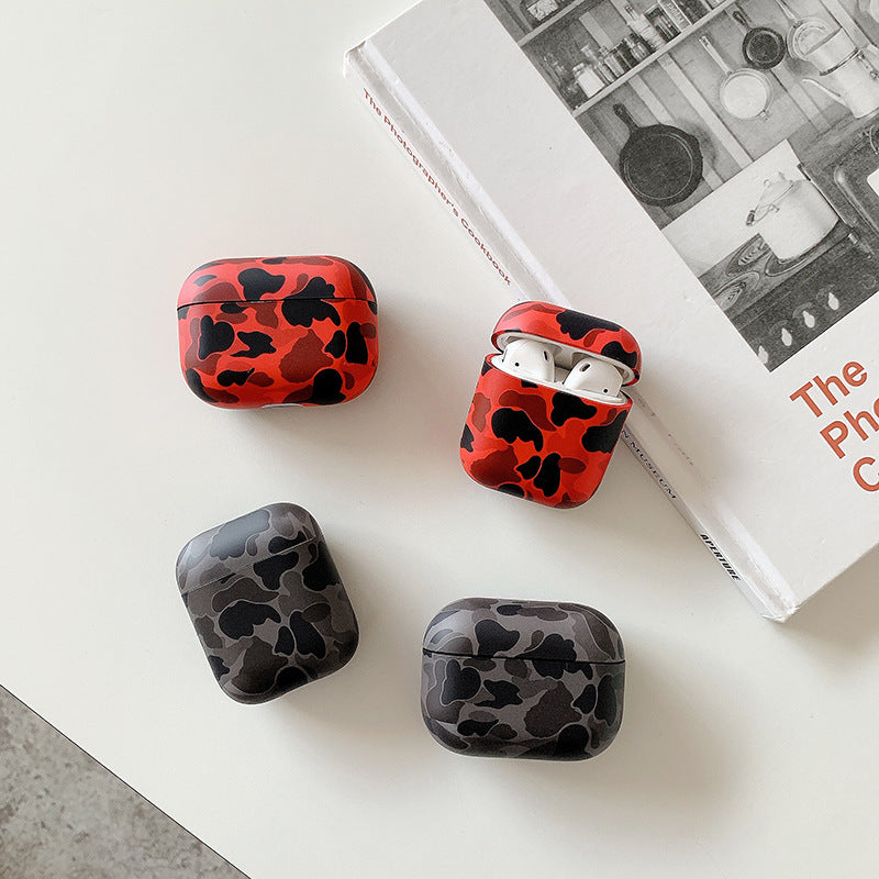 Camouflage Pattern Earphone Cover Water Sticker Design