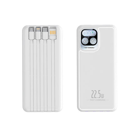 Power Bank With Cable Fast Charge Mini Shared Power Bank