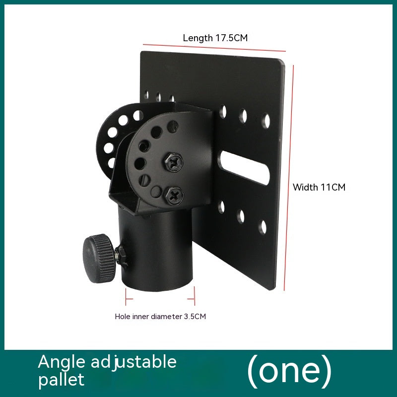 Projector Supporting Plate Audio Thickened Full Iron Metal Tray Tripod Bracket Accessories Angle Adjustment