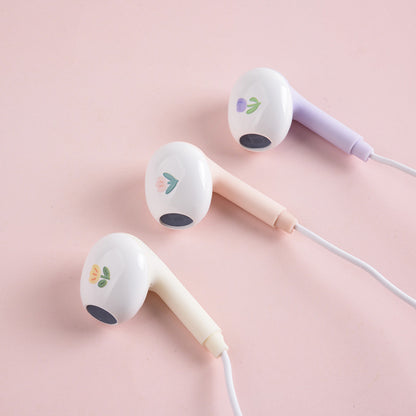 Mobile Phone Computer Wire-controlled Wired Headset