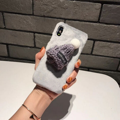 Cute Plush Phone Case To Warm Your Hands