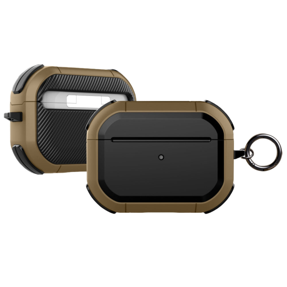 Compatible with Apple, Anti-drop airpods pro protective shell carbon fiber