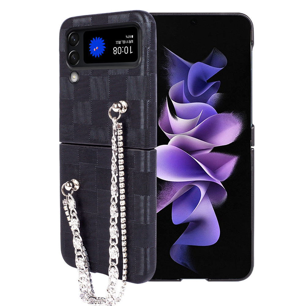Mobile Phone Case Folding Screen Full Of Stars Bracelet Protective Cover