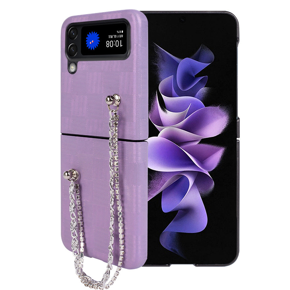 Mobile Phone Case Folding Screen Full Of Stars Bracelet Protective Cover