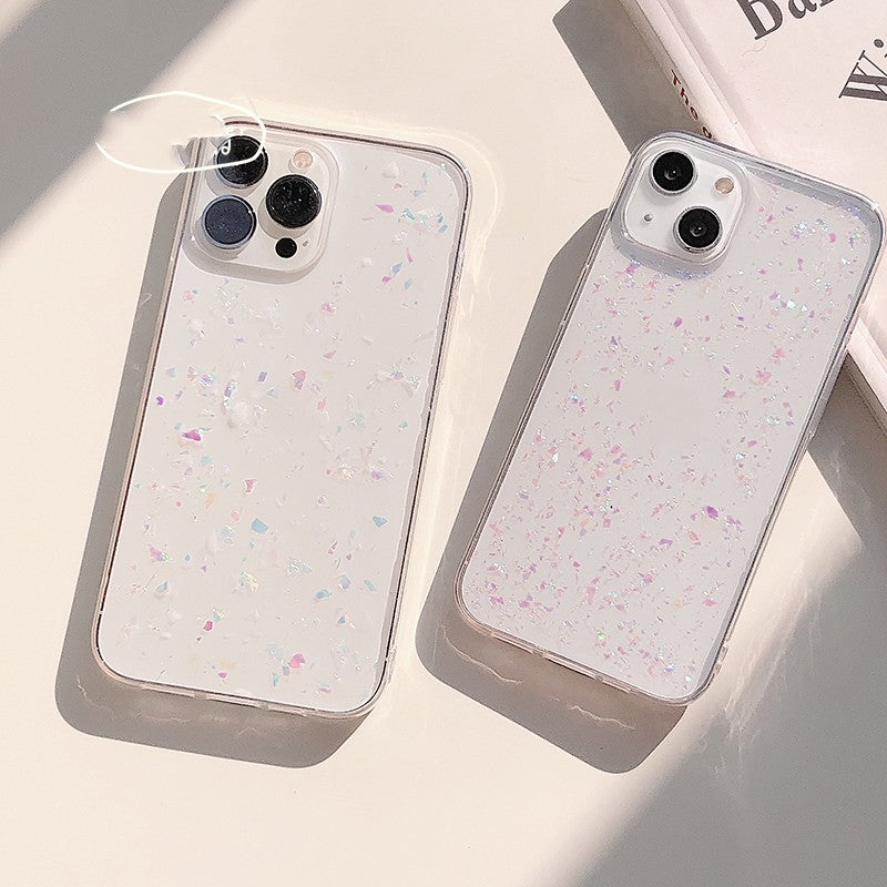 Transparent Drip Glue Mobile Phone Case