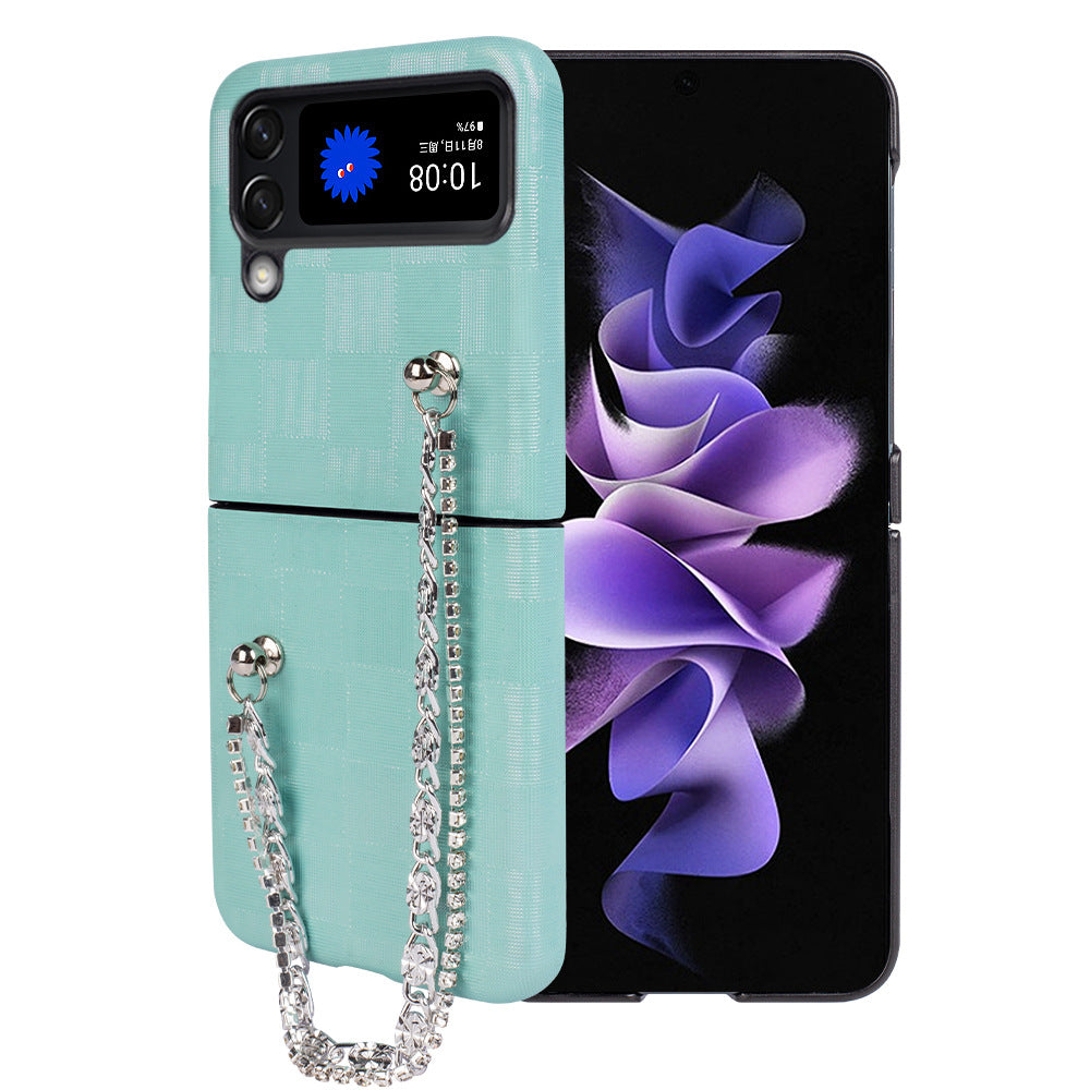 Mobile Phone Case Folding Screen Full Of Stars Bracelet Protective Cover