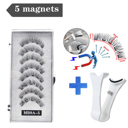 Magnetic 3D Magnetic Eyelash Natural Curling Super Soft