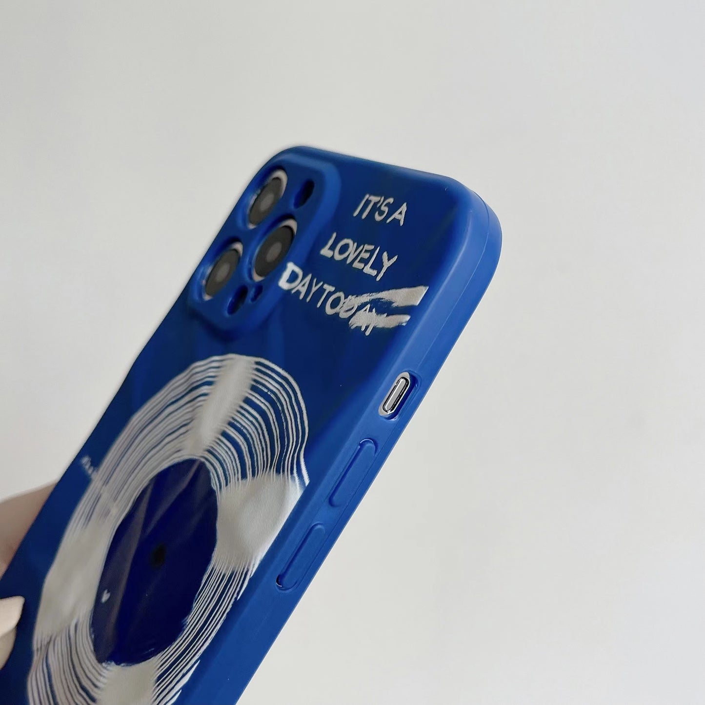 Personality Klein Blue CD Anti-drop Phone Case