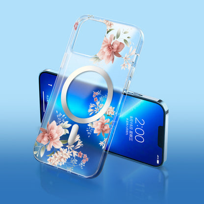 Transparent Magnetic All-inclusive Mobile Phone Case