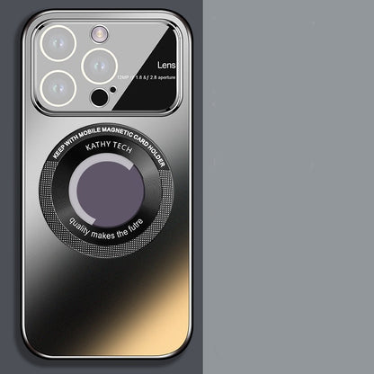 Magnetic Case With Large Window And Mirror Protector