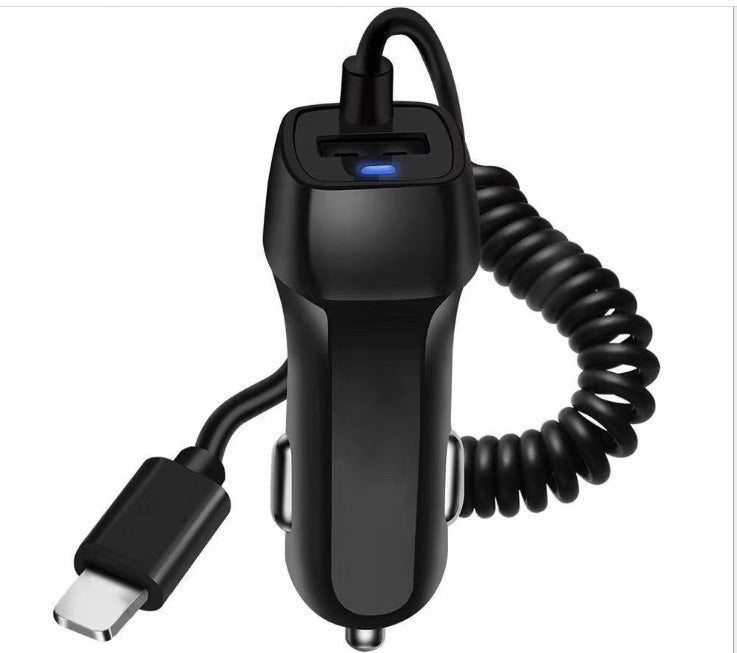 USB Car Charger With Cable
